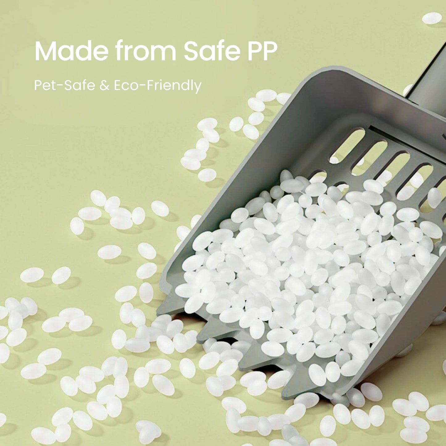 Safe, non-toxic materials used in BONVOVO top entry litter box for cats